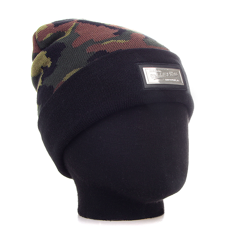 Mitchell and ness Шапка (EU348-OWN-Camo Knit)  - цена, описание, фото 1